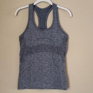 Lululemon Athletica Charcoal Racerback Tank Top